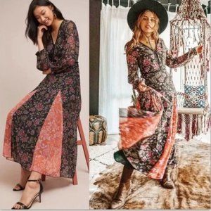 Anthropologie LAIA Floral Ines Maxi Dress
Size MP